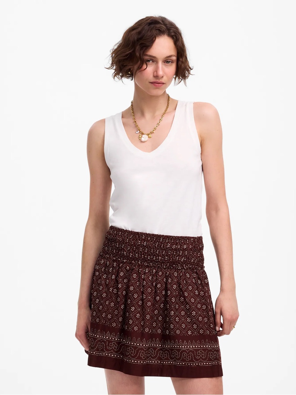 Madewell Ruffled Mini Skirt
